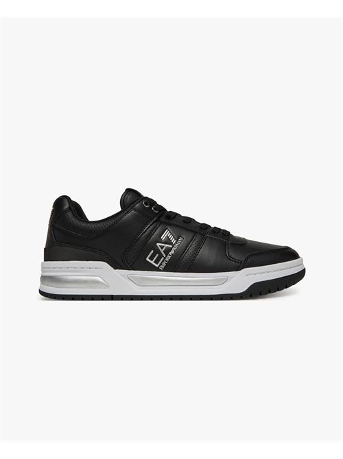 EA7 men's shiny-effect sports sneakers EMPORIO ARMANI EA7 | X8X234-XK422R939